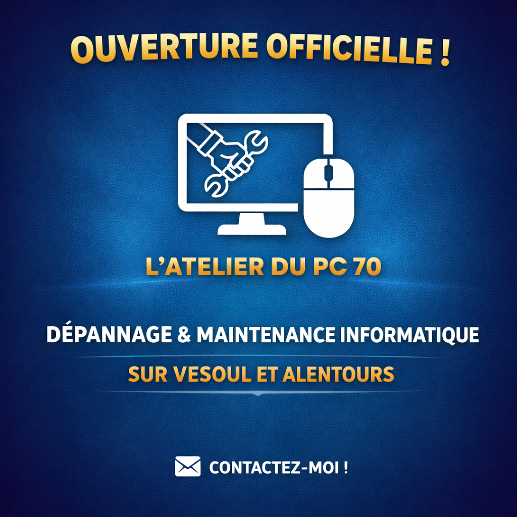 Ouverture officielle