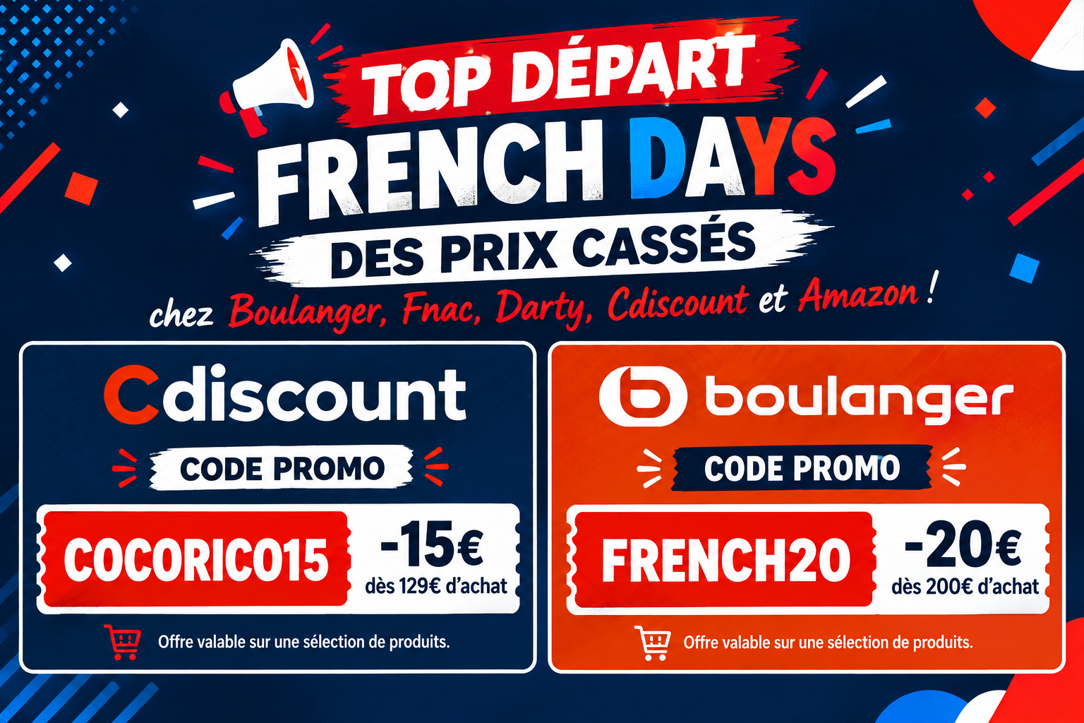 TOP DÉPART FRENCH DAYS